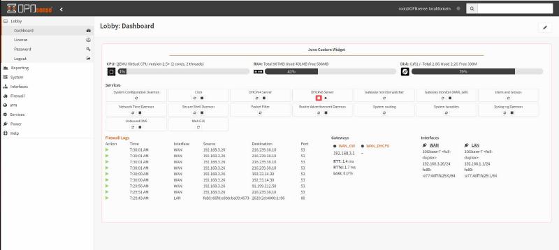 Featured image of post OpnSense - How To Create A Custom Dashboard Widget