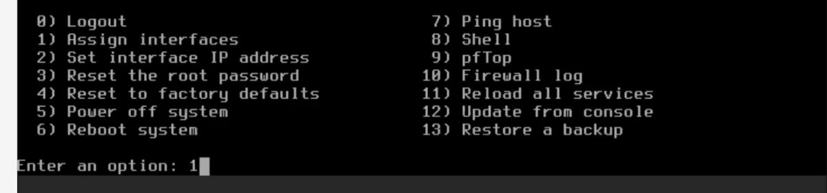 Assign Interfaces