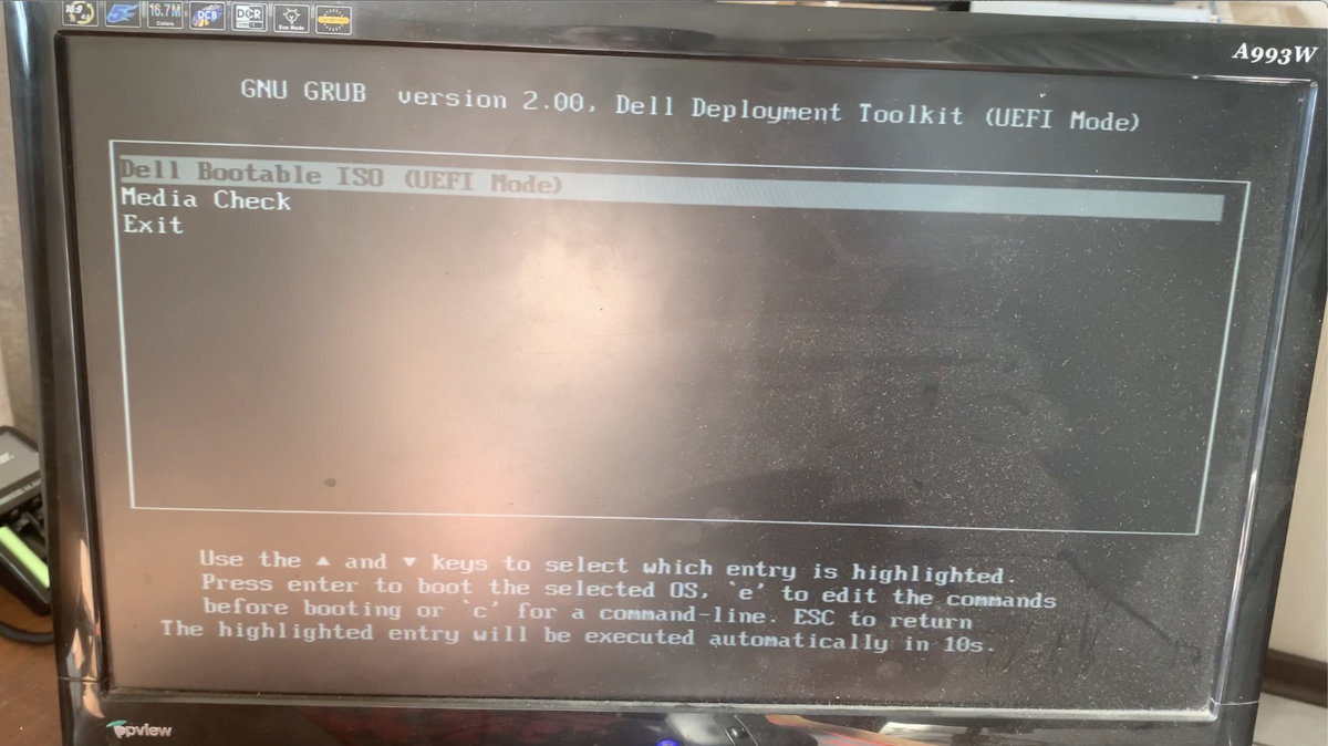 Dell ISO Booting